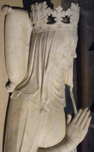 France Paris - St Denis Clemence de Hongrie 1328